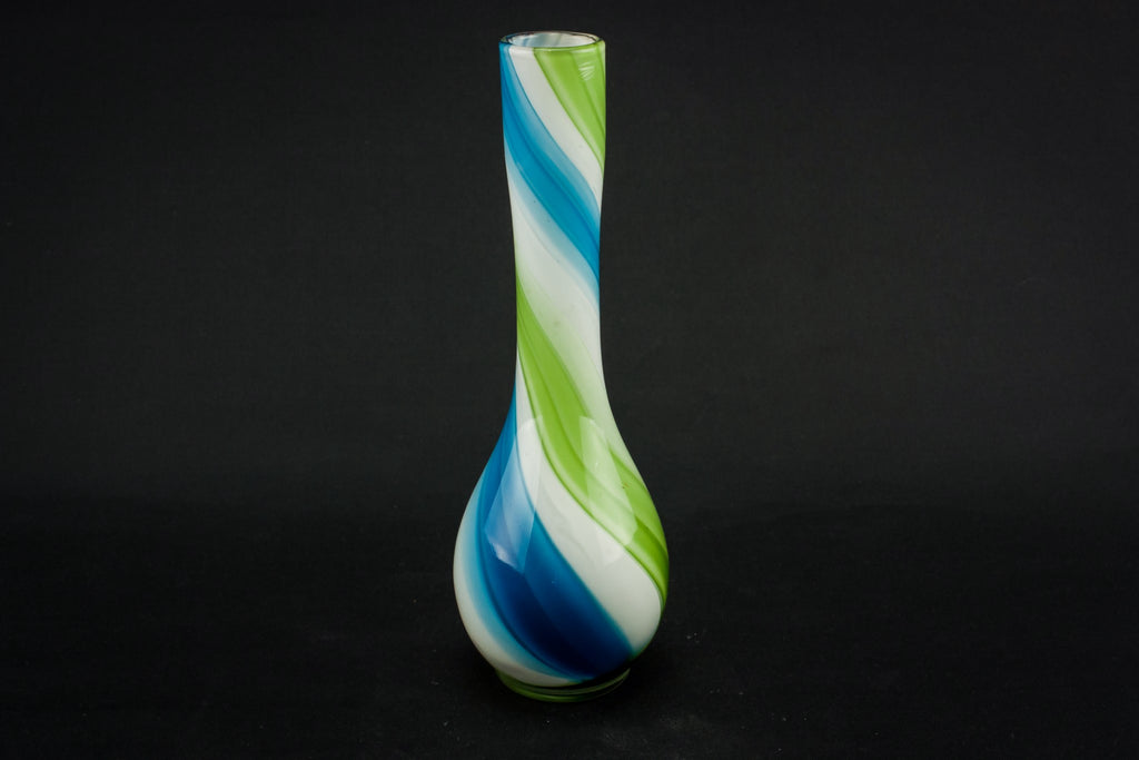Colourful drop vase