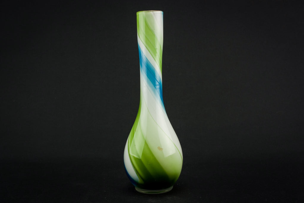 Colourful drop vase
