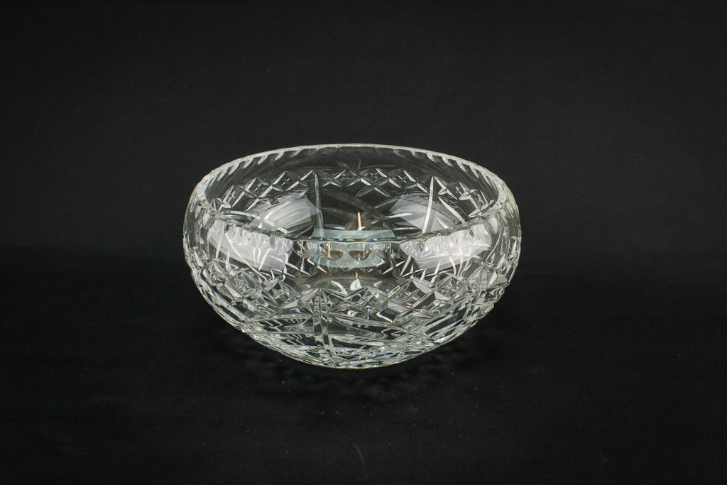 Modernist glass bowl