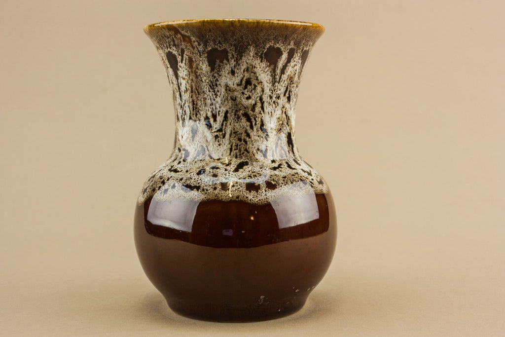 Mottled pottery vase