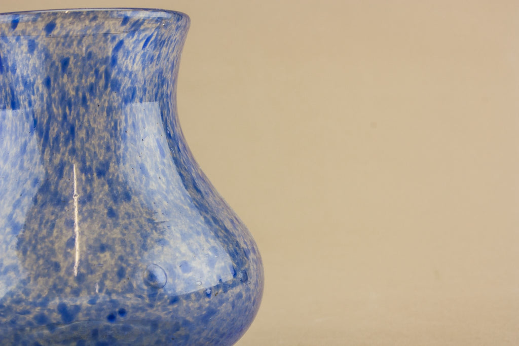 Small heavy baluster vase