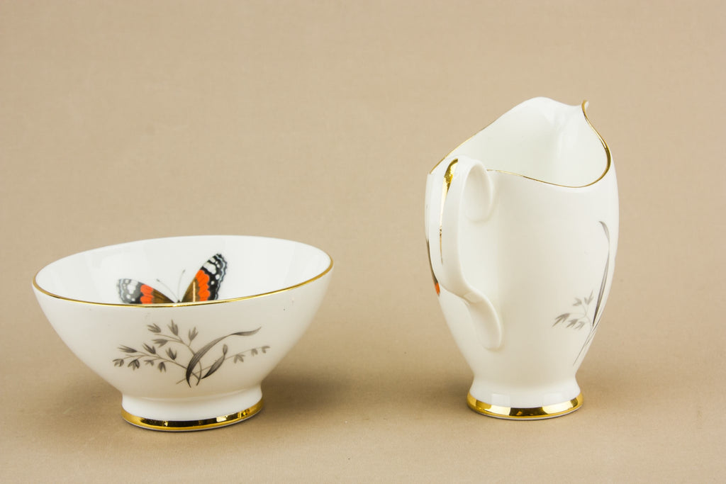 Bone china tea set for six