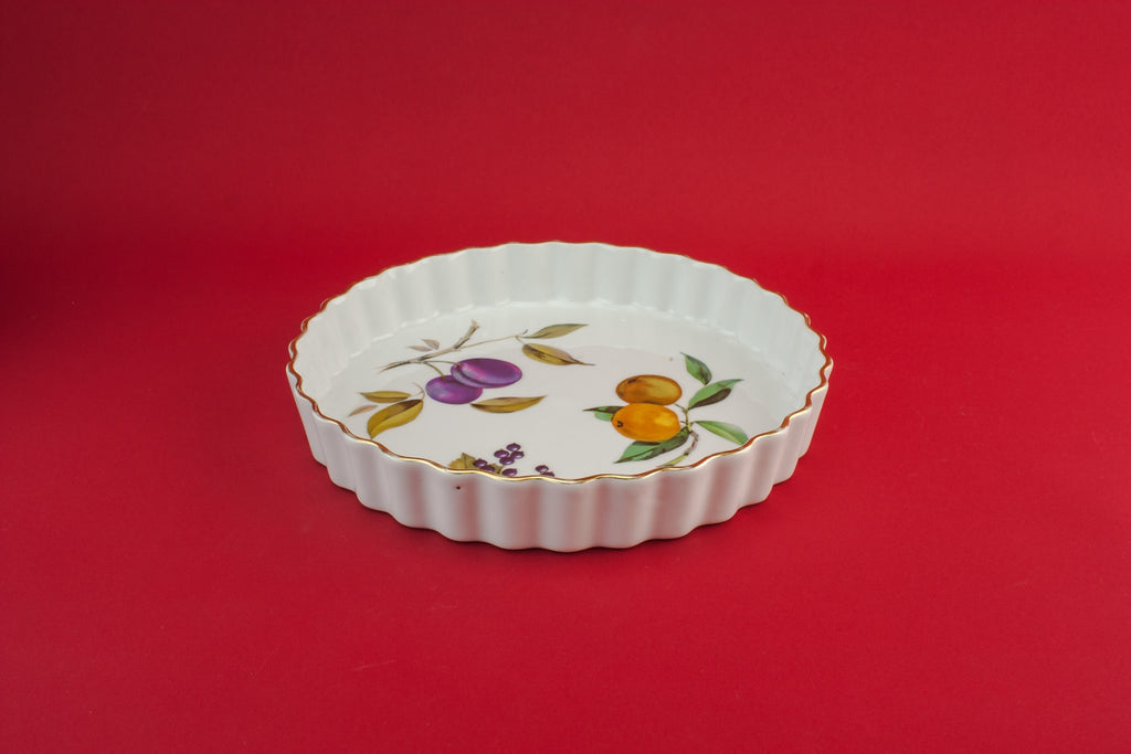 Retro bone china serving bowl