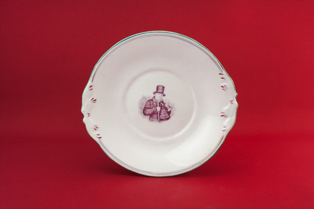 Bone china serving dish