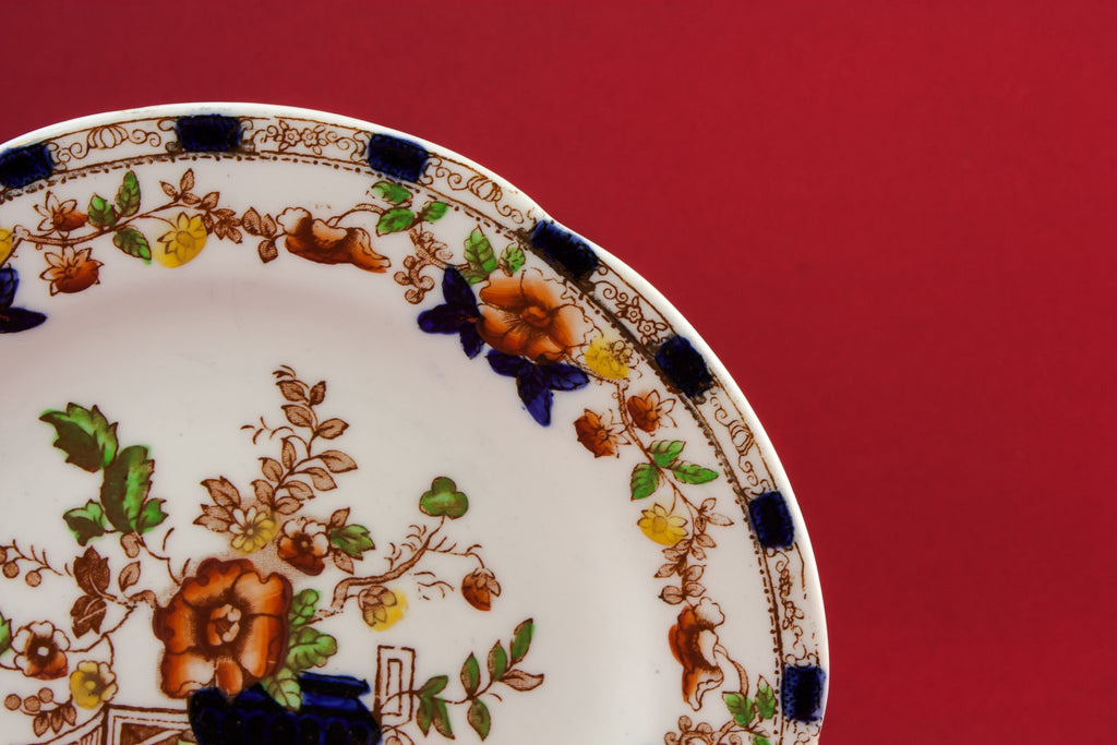 Edwardian pottery plate