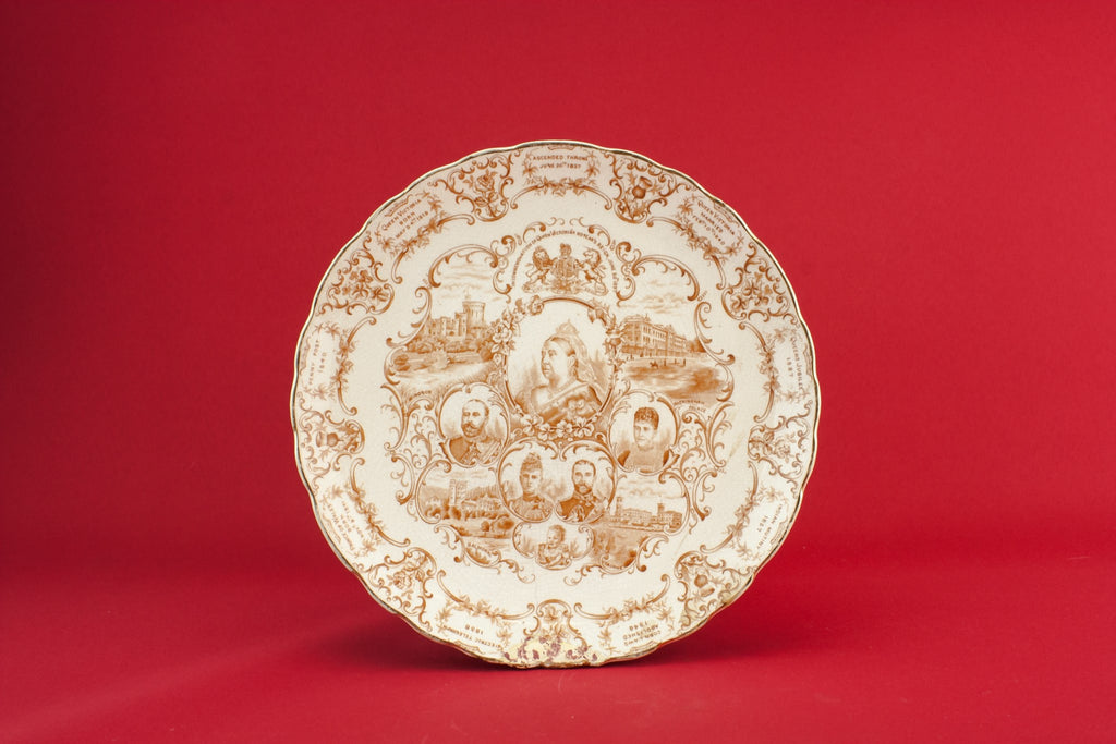 Queen Victoria jubilee plate