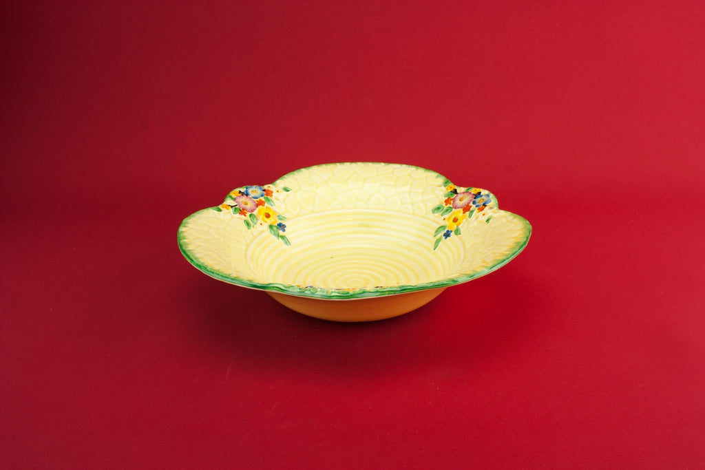 Fieldings pottery serving bowl