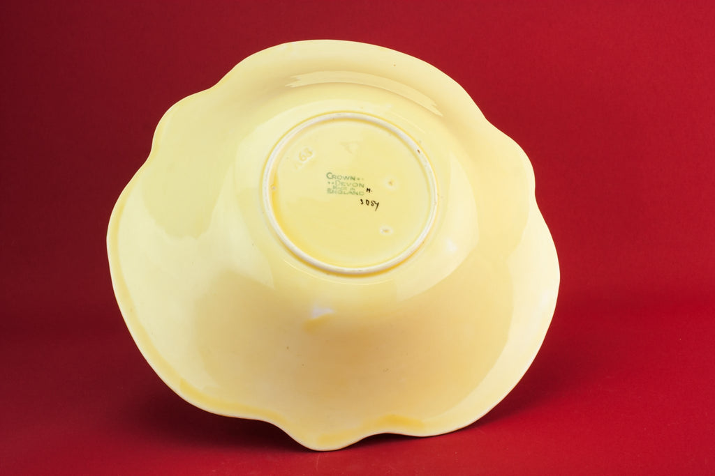 Fieldings pottery serving bowl