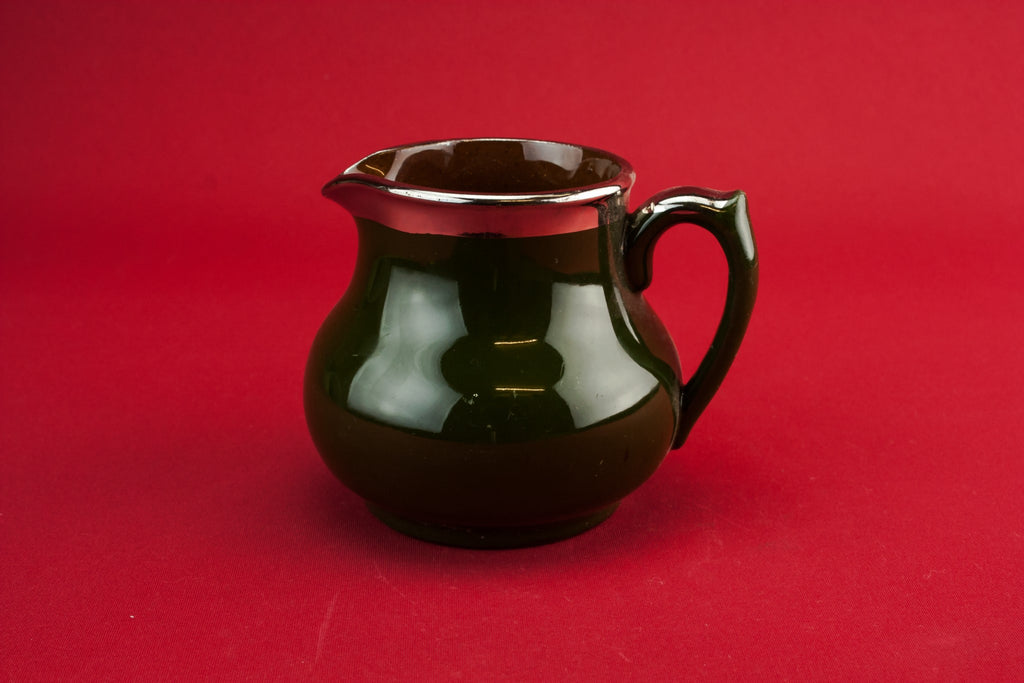 Traditional pottery creamer
