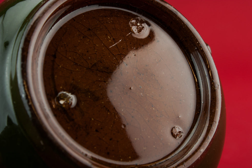Traditional pottery creamer