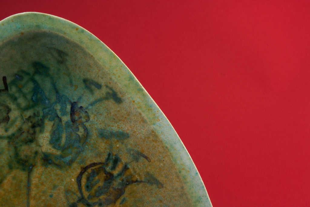 Modernist pottery bowl