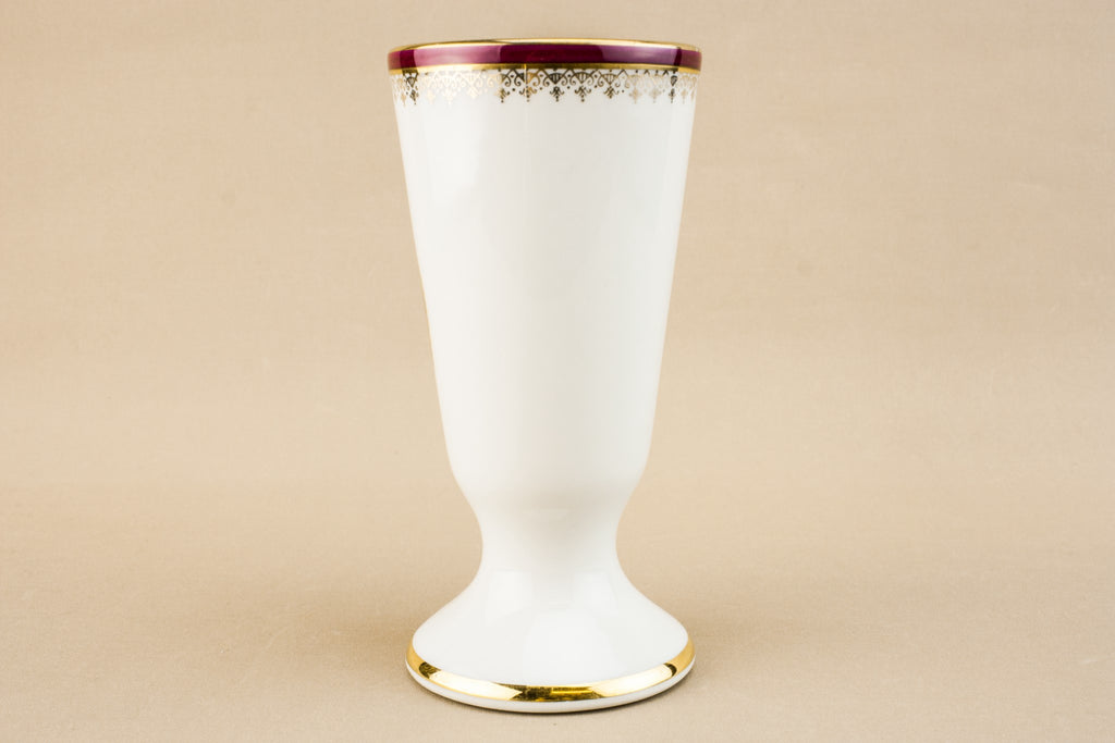 Limoges porcelain vase