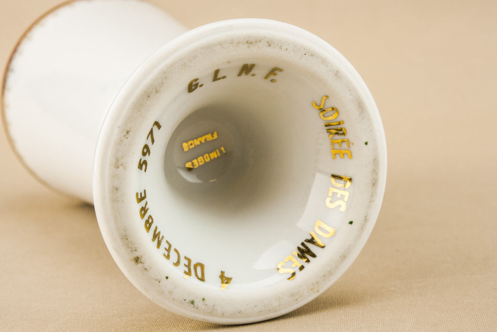 Limoges porcelain vase