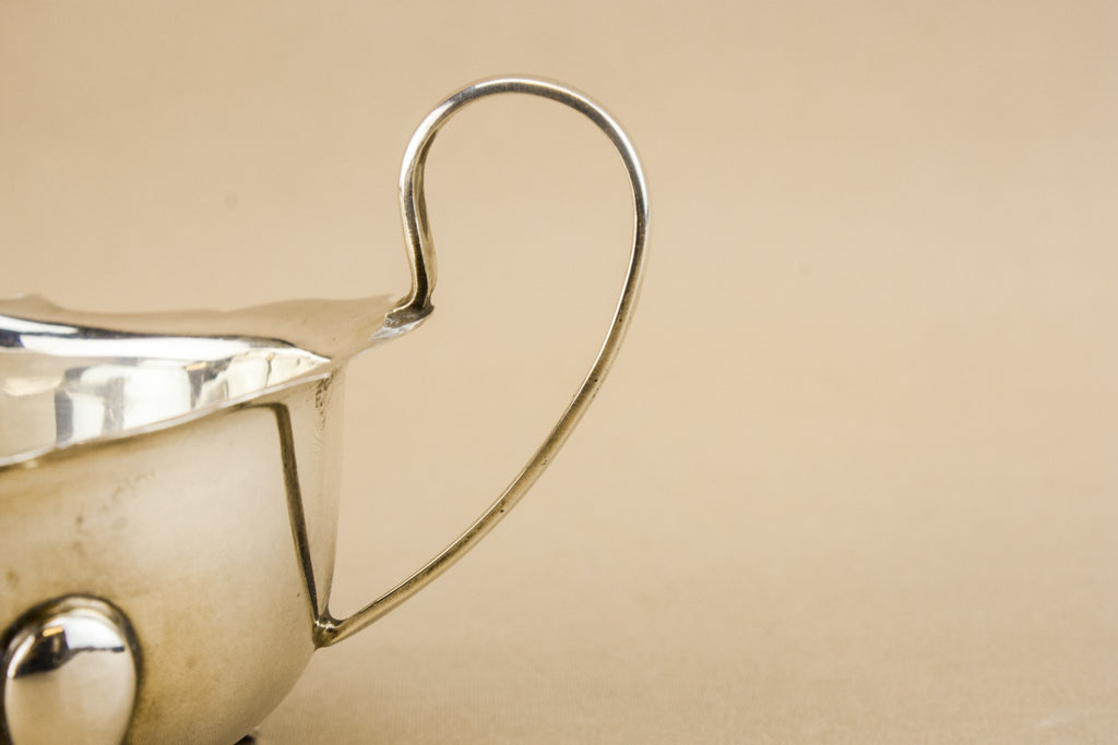 Sterling silver gravy boat