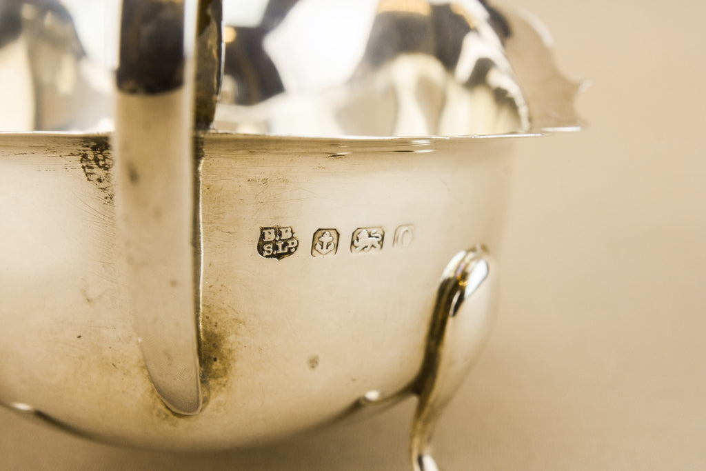 Sterling silver gravy boat