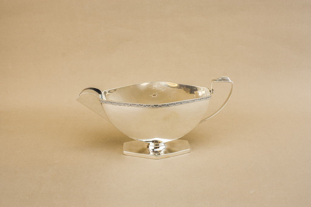 Sterling silver gravy boat