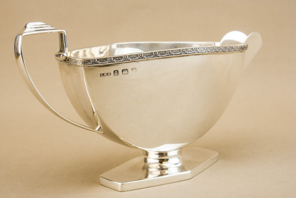 Sterling silver gravy boat