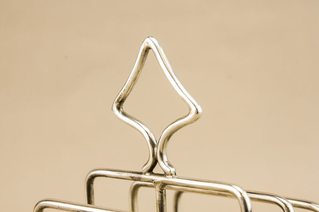 Sterling silver toast rack