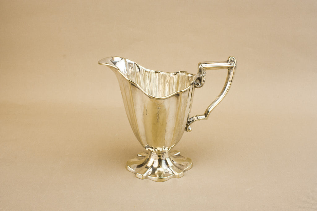 Silver plated creamer