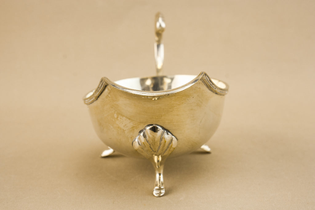 Silver plated gravy boat