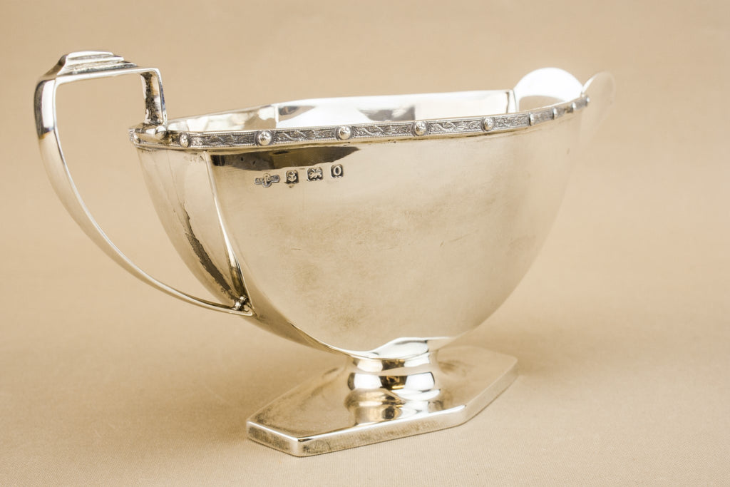 Sterling silver gravy boat