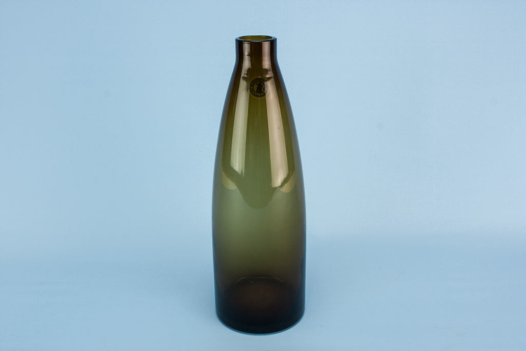 Blown glass vase