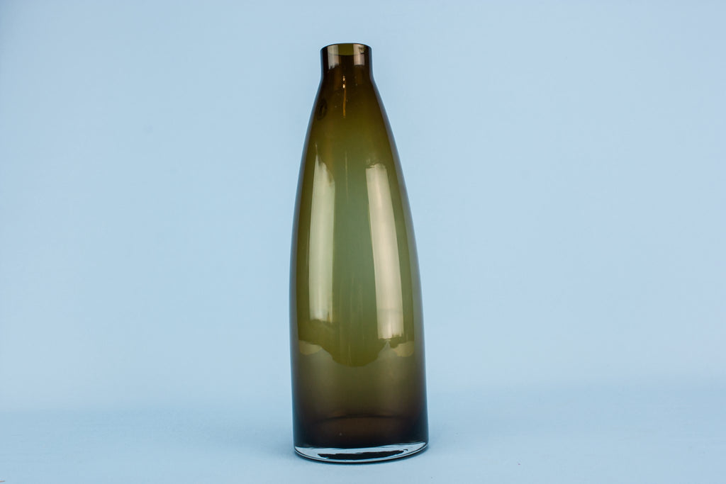 Blown glass vase