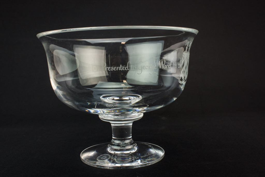 Dartington glass bowl