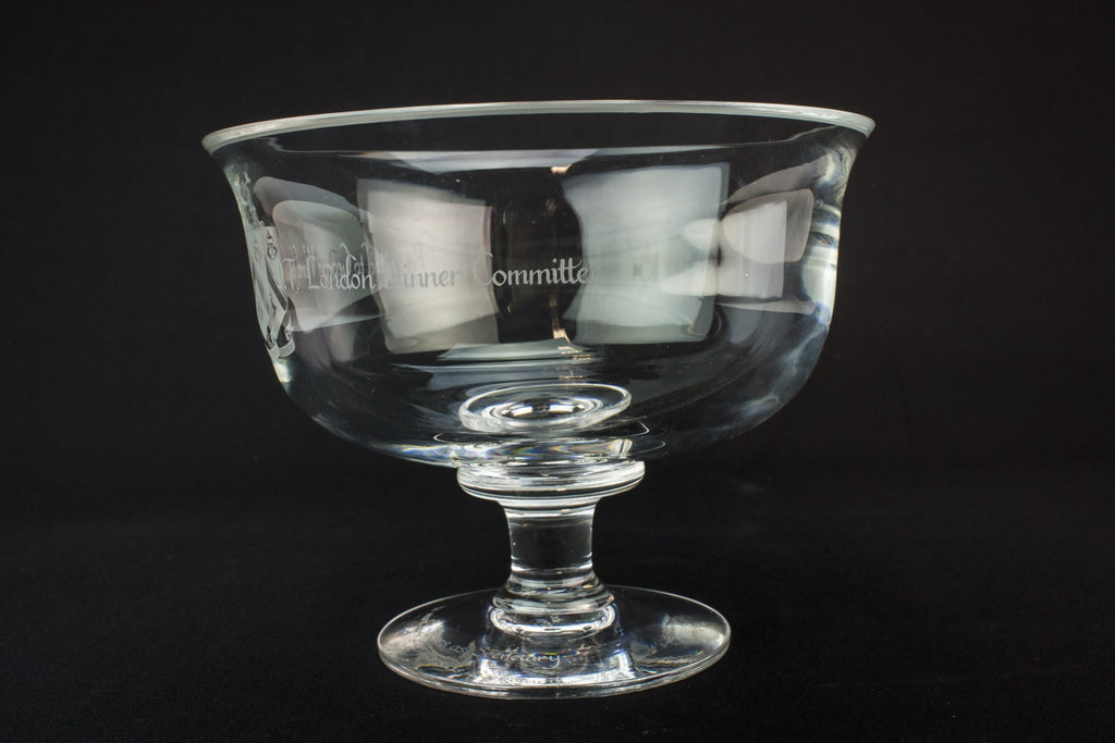 Dartington glass bowl