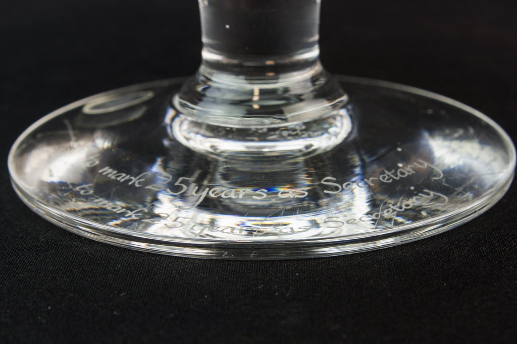 Dartington glass bowl