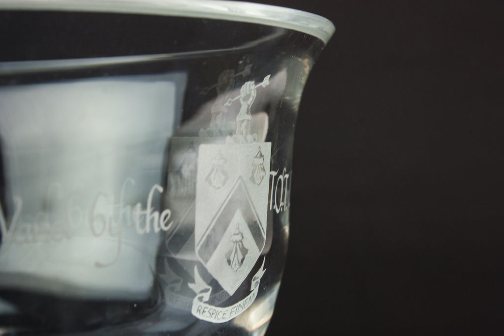 Dartington glass bowl