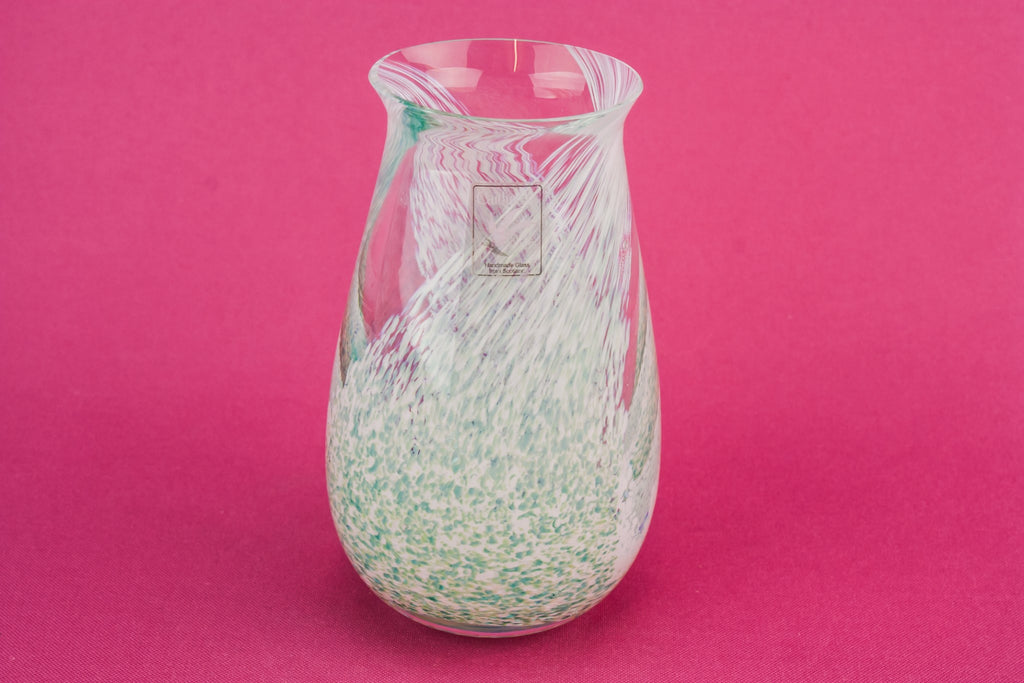 Small glass vase