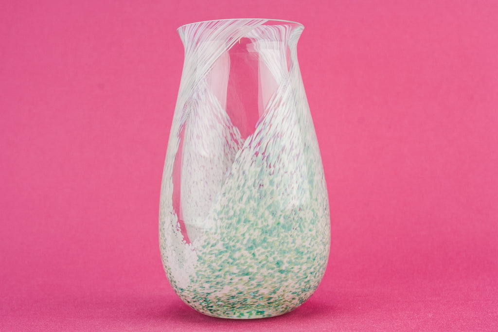 Small glass vase