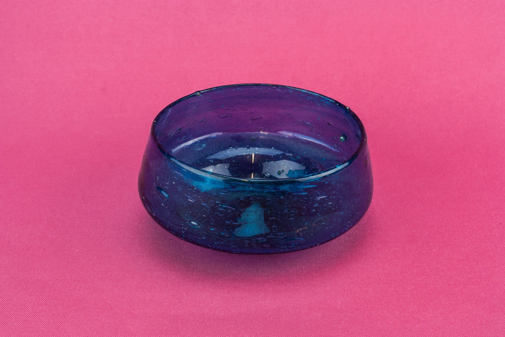 Modernist glass bowl