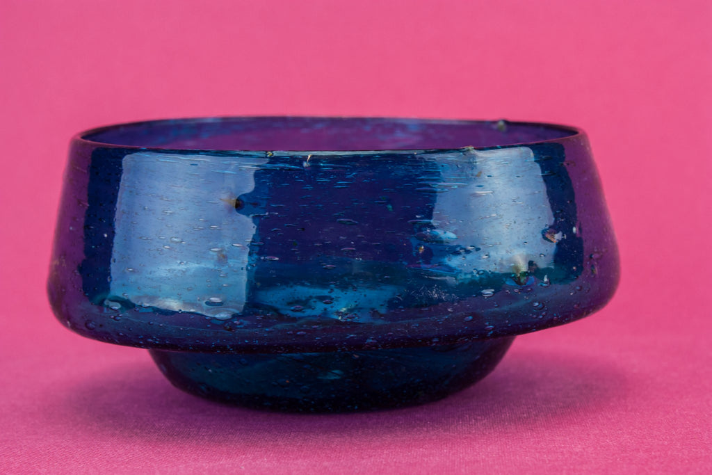 Modernist glass bowl