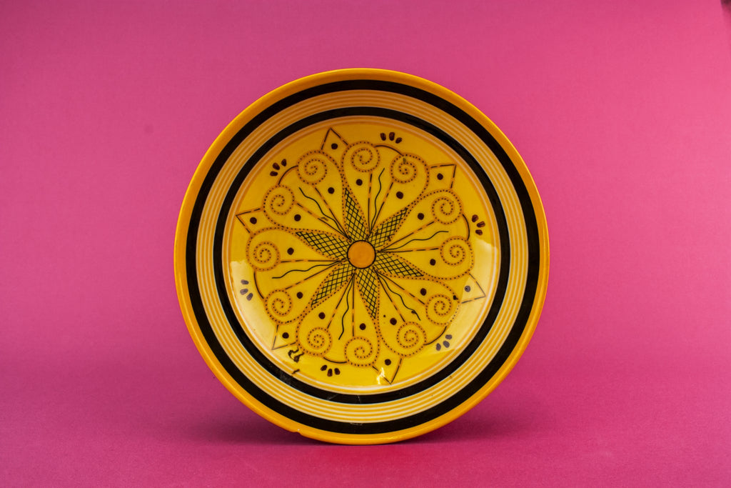 Retro pottery serving bowl