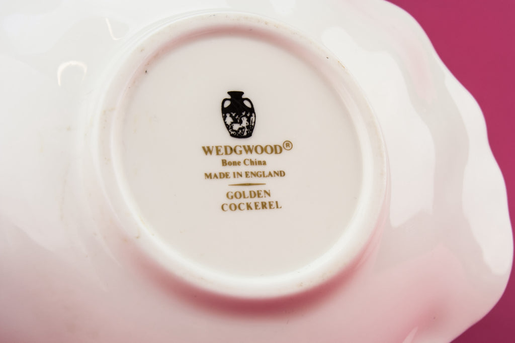 Retro bone china serving dish