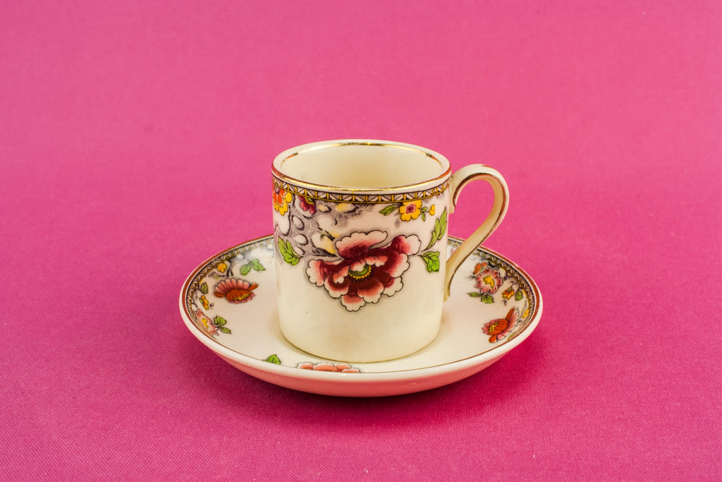 Traditional pottery coffee cup