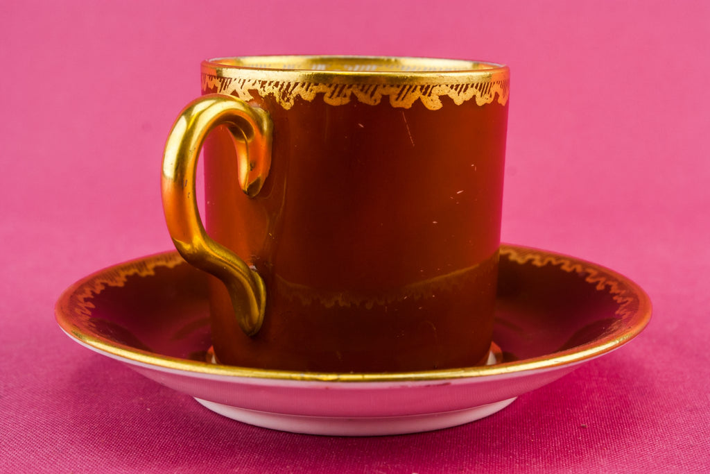 Art Deco coffee cup & saucer