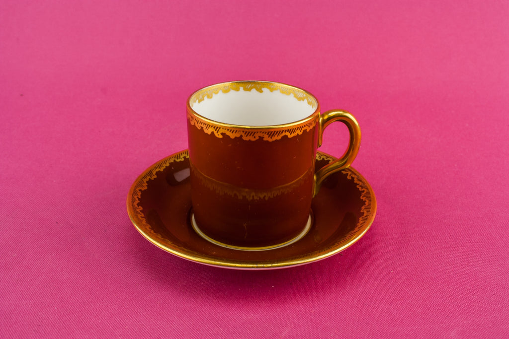Art Deco coffee cup & saucer