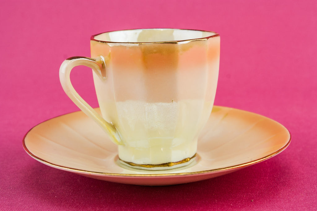Porcelain coffee set for six
