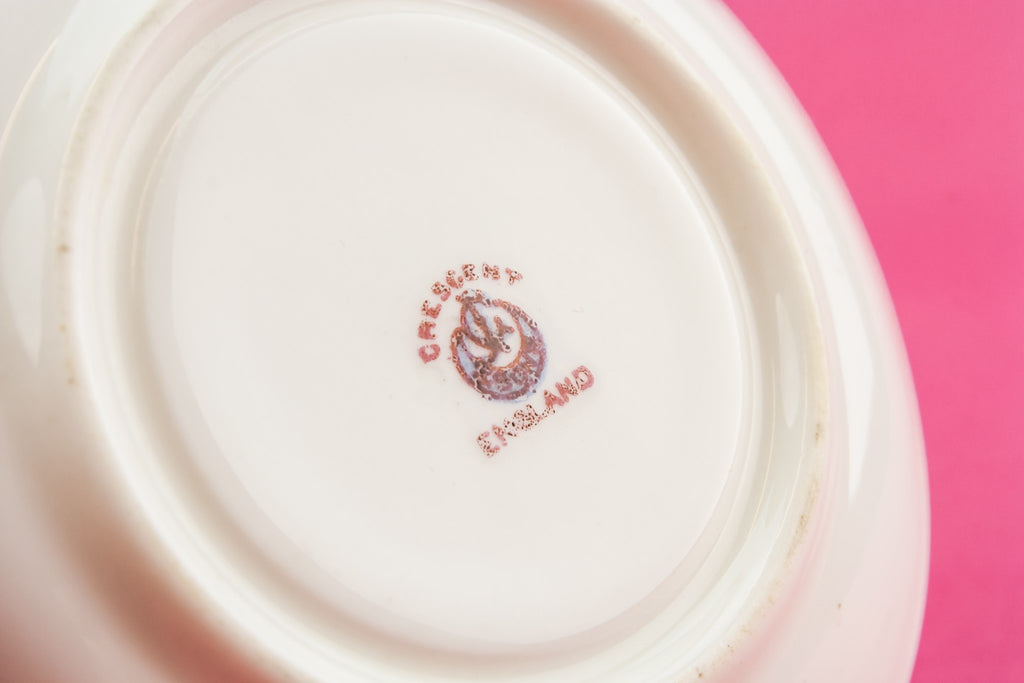 White bone china coffee cup