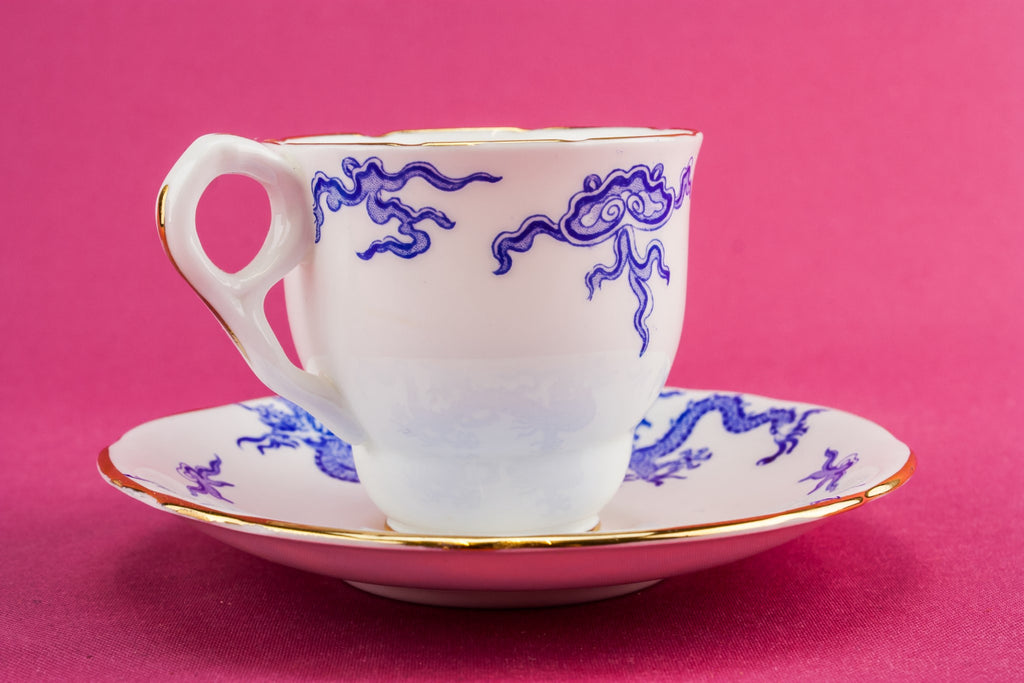 Dragon bone china coffee cup