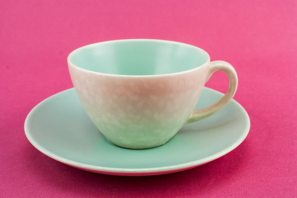 Green Poole tea set