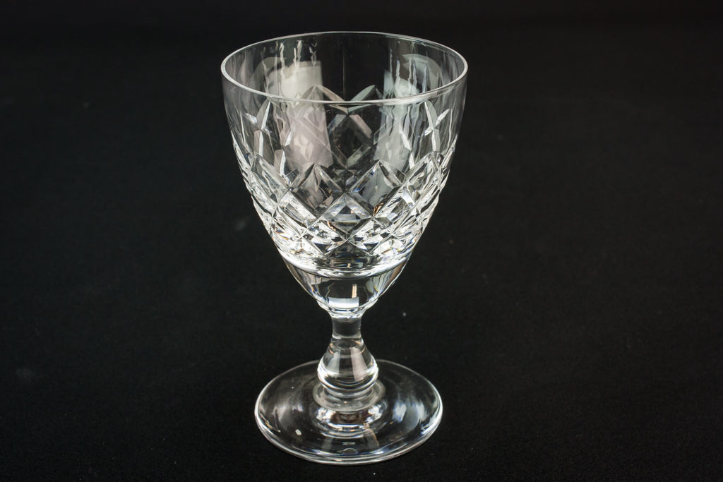 5 crystal port glasses