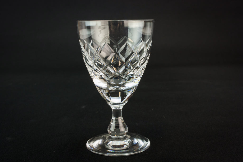 5 crystal port glasses