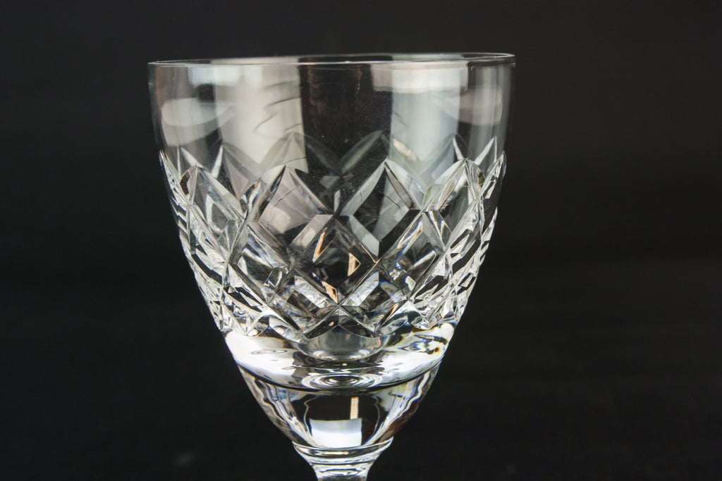 5 crystal port glasses