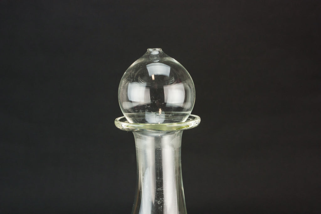 Glass incense or vase