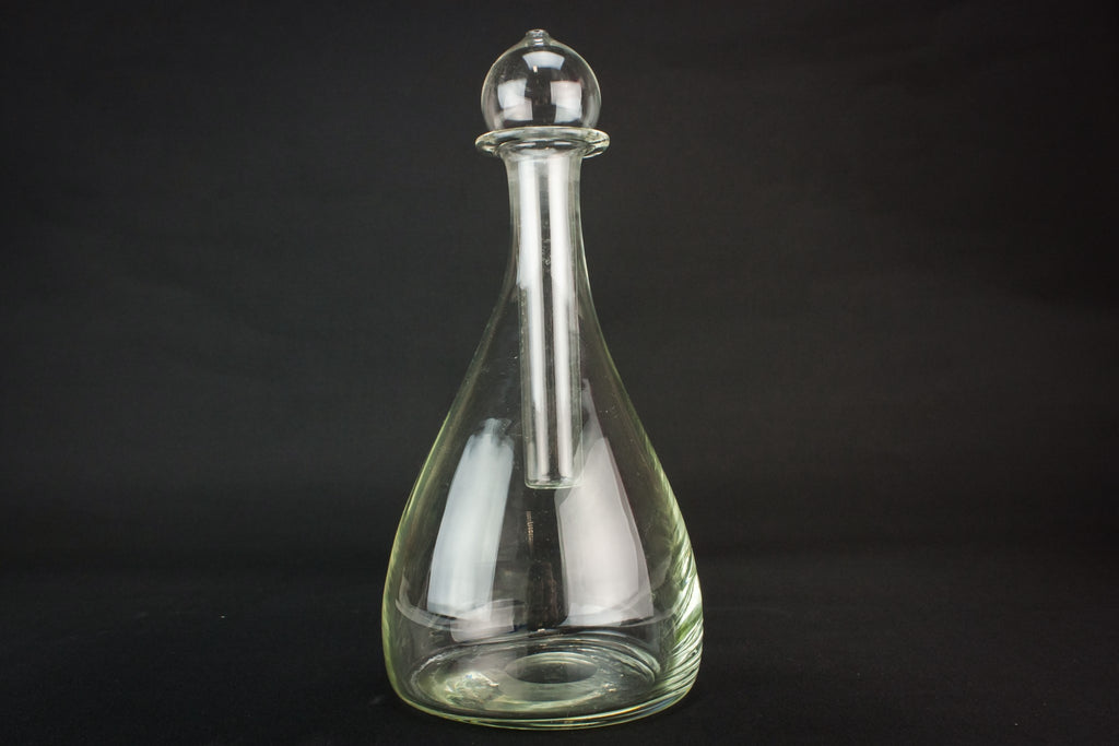 Glass incense or vase