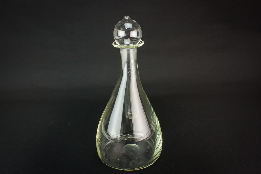 Glass incense or vase
